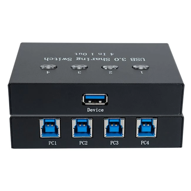 4 dalam 1 Keluar USB 3.0 Suis Perkongsian