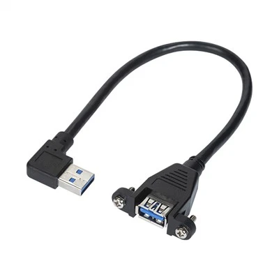 USB 3 bersudut.0 Kabel Pemasangan Panel AM Ke ​​AF